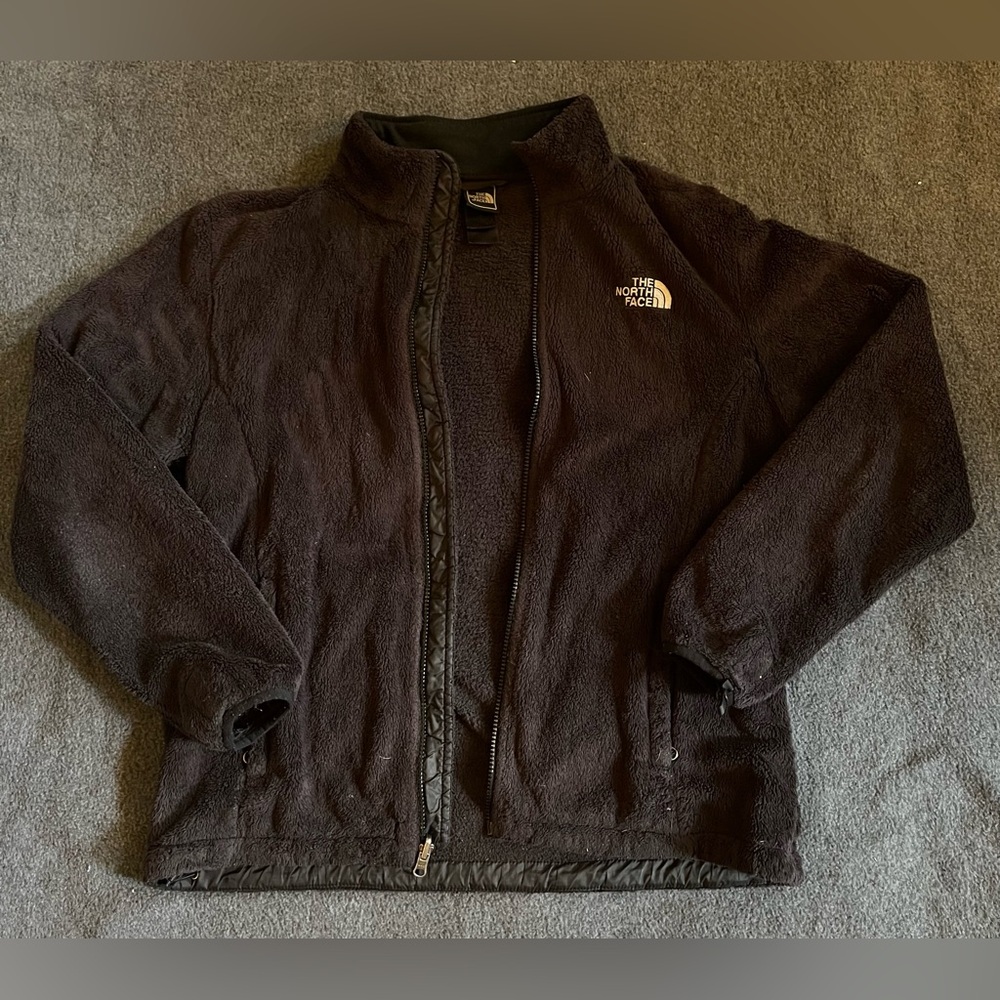 The Northface black fleece jacket
